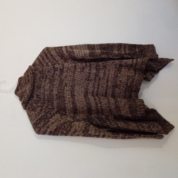 Two Tone Cropped Lightweight Waterfall Cardigan - Picture 8 of 10